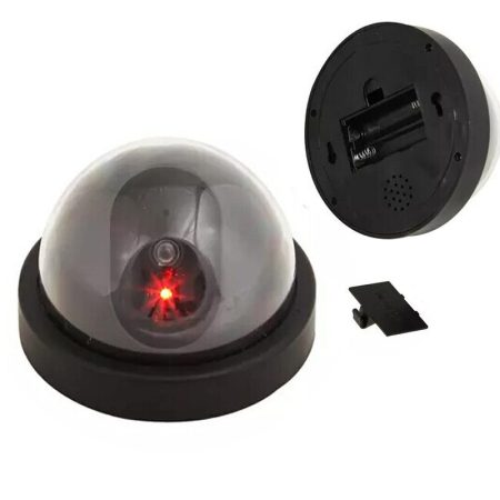  2 db Biztonsági álkamera LED visszajelző fénnyel 