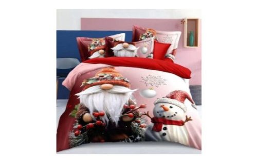 7 részes Karácsonyi Ágynemű Garnitúra Manó 5