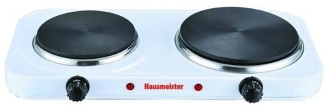 Hausmeister HM 6132 Elektromos kétlapos főzőlap, rezsó