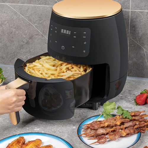 WORTHAIR 6 LITERES AIR FRYER OLAJ NÉLKÜLI SÜTŐ/ Air Fryer KE24-382