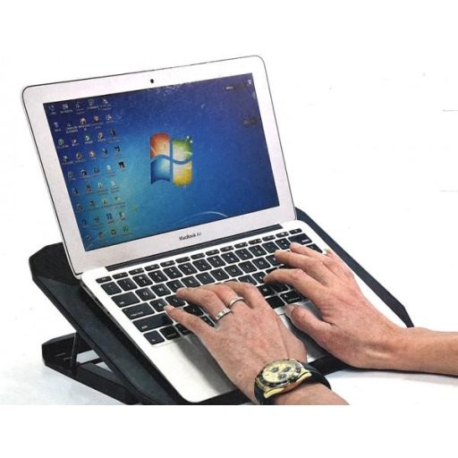 Laptop tartó állvány – hűtőpad 