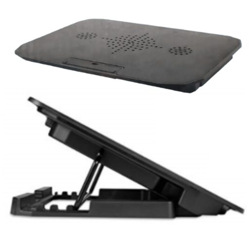 Laptop tartó állvány – hűtőpad 