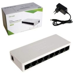  PIX-LINK 8 portos asztali hálózatmegosztó – Deskop Switch 10/100Mbps 