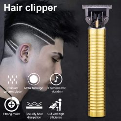   Profi fémházas akkumulátoros precíziós hajnyíró és trimmelő készlet