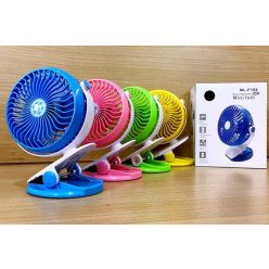 Csíptethető mini asztali ventilátor akkumulátorral
