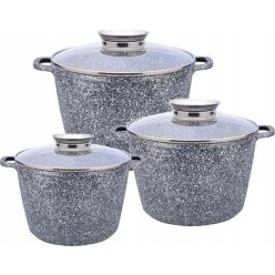 Zilner ZL-8557 edénykészlet/ fazék készlet 6 részes 