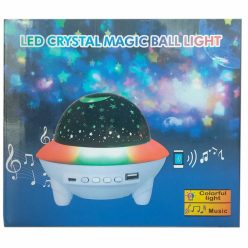   Galaxis projector – csillagos ég party lámpa távirányító+hangszóró bluetooth