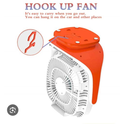 Újratölthető Napelemes Ventilátor Hangszóróval EP-008