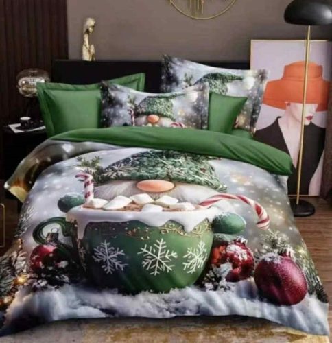 7 részes Karácsonyi Ágynemű Garnitúra 2