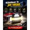 5LED+COB fejlámpa USB újratölthető 5 üzemmódú vízálló W685-5