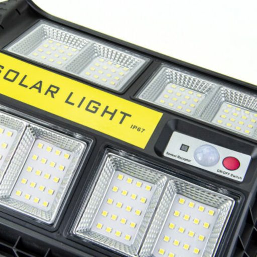 Worth Air napelemes szolár kültéri LED lámpa beépített szolár panellel távirányítóval 800W