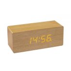   Clock Wood kocka/téglalap Óra- Modern, Egyedi, Lenyűgöző