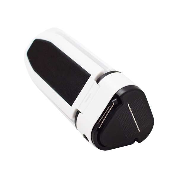 Image of Háromágú, napelemes hordozható LED lámpa / Ventilátor formájú