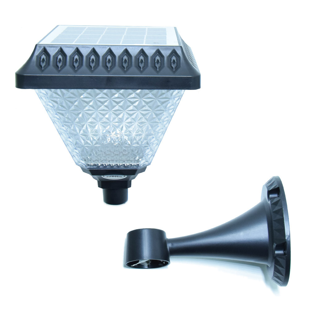 Image of Kültéri napelemes négyszögletes falilámpa