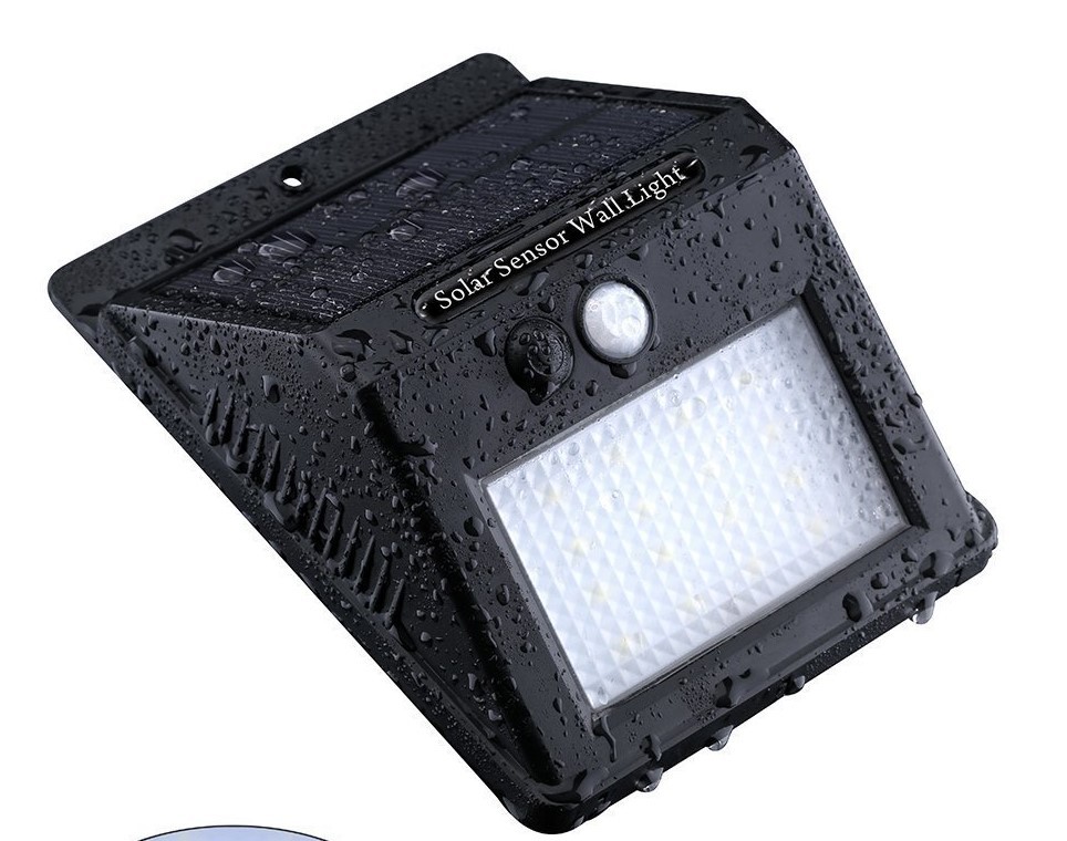 Image of Fali napelemes LED Lámpa-kültéri, vízálló