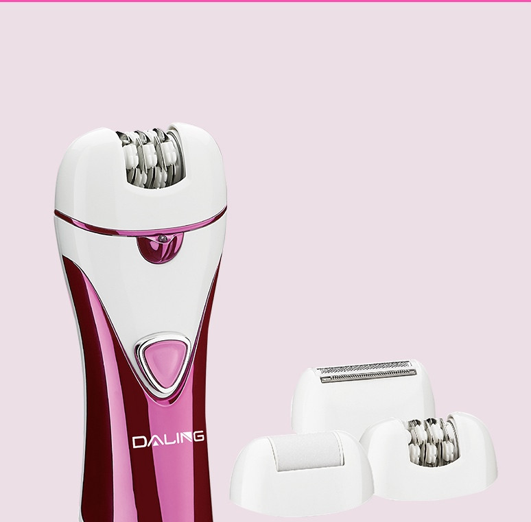 Image of 3 az 1-ben többfunkciós női borotva, elektromos epilátor Daling DL-6017