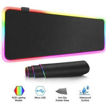 Image of Gamer egérpad RGB LED világítással