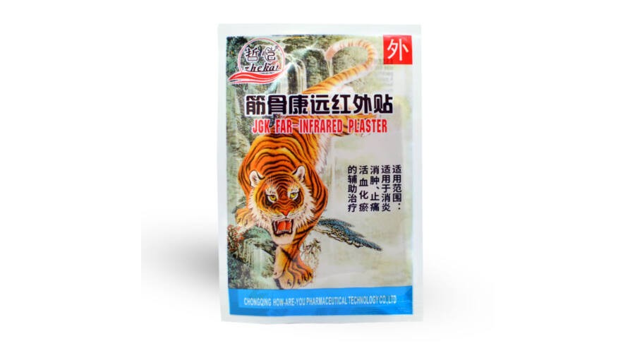 Image of 40 db. Fájdalomcsillapító Tigris tapasz - Hogy mindig mozgásban maradhass!