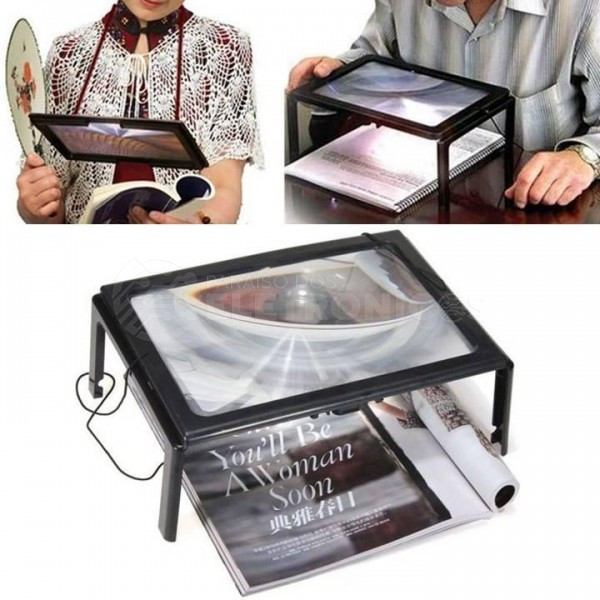 Image of Asztali keretes nagyító LED-del