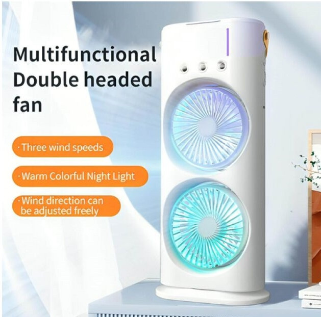 Image of 3in1 Asztali Léghűtő, Ventillátor, Párásító