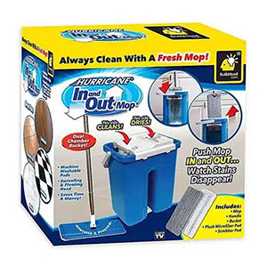 Image of Lapos felmosó kétkamrás vödörrel