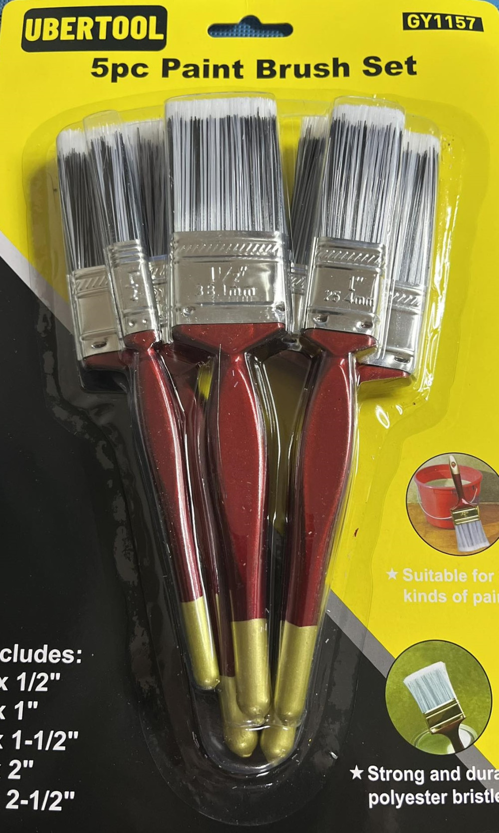 Image of 5 darabos Ecsetkészlet