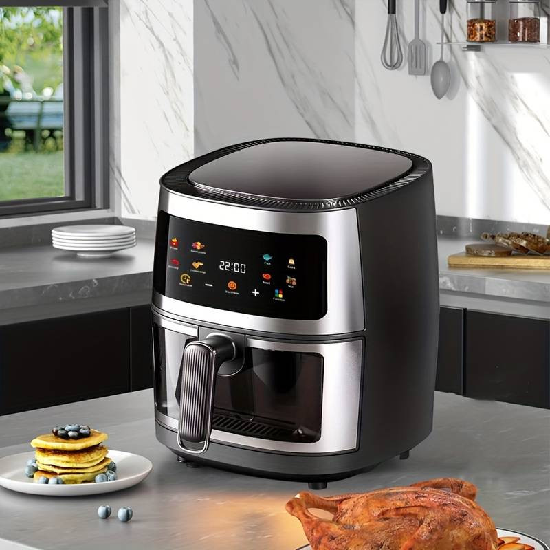 Image of Air Fryer Forró Levegős Sütő 8L - Extra Nagy, 2400W - KIMIYO