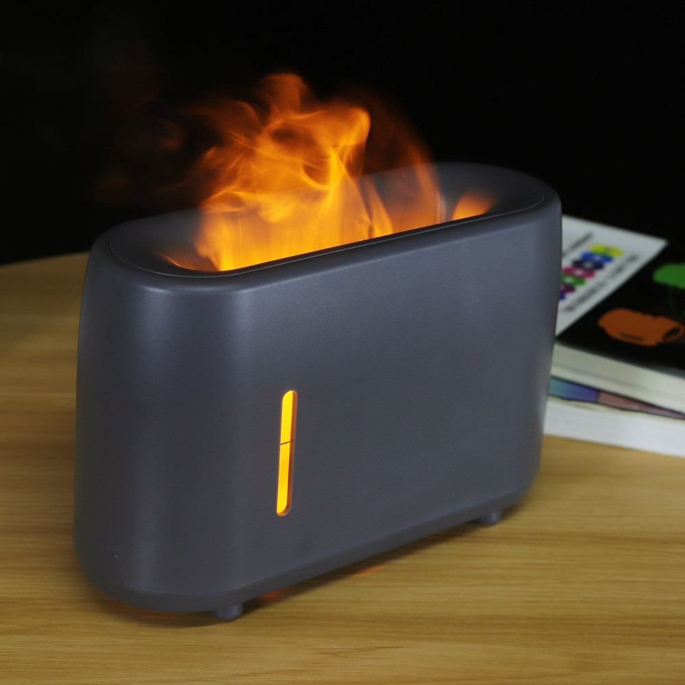 Image of Láng hatású aroma diffuzór/ párásító/ elegáns kivitel