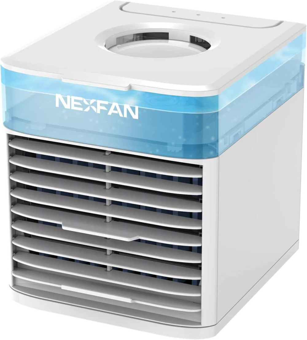 Image of Nexfan Hordozható Légkondicionáló Ventilátor 7 Színű Ledes Fénnyel