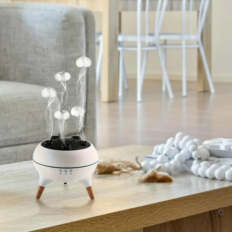 Image of Medúza Aroma Diffúzor /Párologtató Színváltós LED Fénnyel