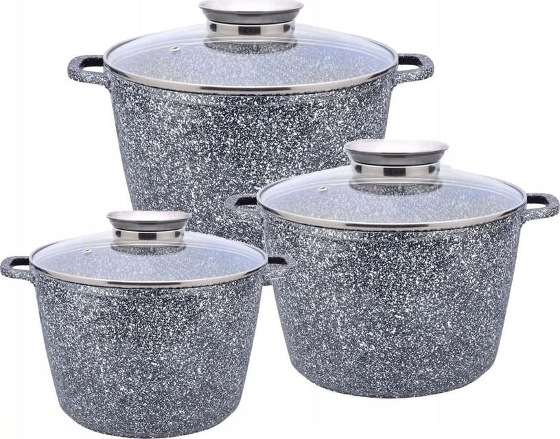 Image of Zilner ZL-8557 edénykészlet/ fazék készlet 6 részes