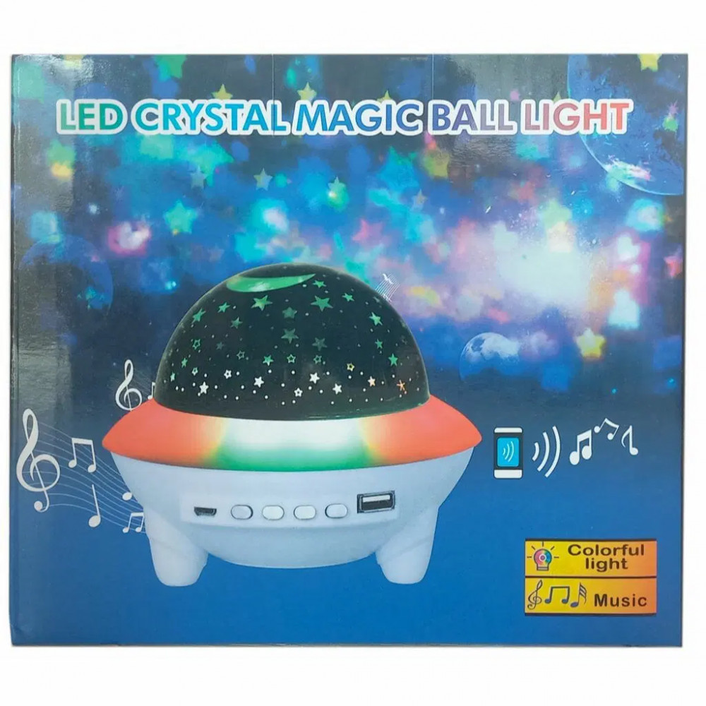 Image of Galaxis projector – csillagos ég party lámpa távirányító+hangszóró bluetooth