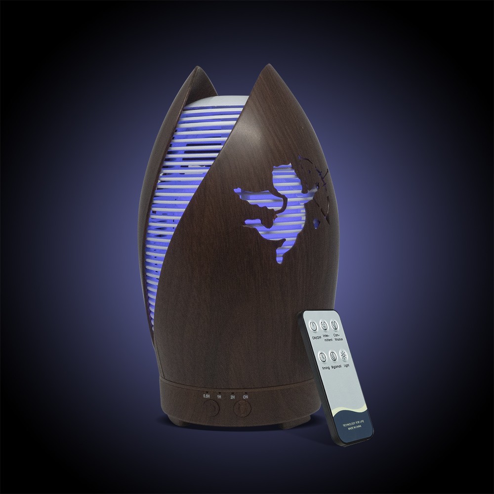 Image of 7 LED-es aroma diffúzor távirányítóval-motívummal