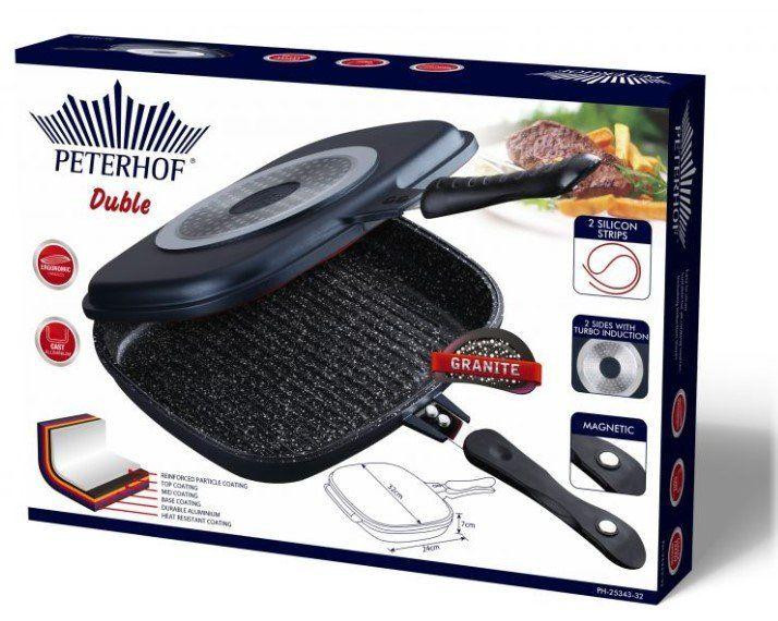 Image of Márvány bevonatos dupla grill serpenyő